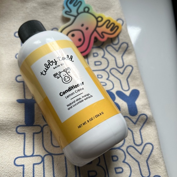 Tubby Todd Lemon Crème Limited Edition 8 oz. Conditioner with BONUS - Picture 2 of 4
